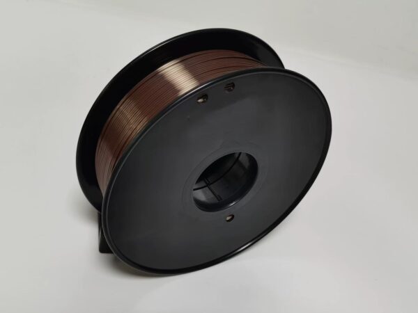 Filamento STLFLIX 1kg PLA Silk Duas Cores: Preto e Dourado