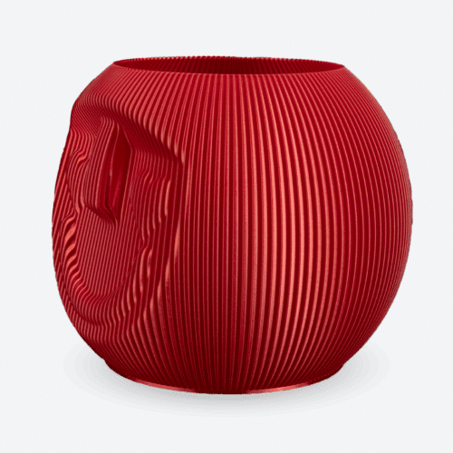 Filamento STLFLIX 1kg PLA Silk: Vermelho Silk - Imagem 2