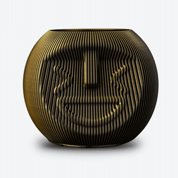 Filamento STLFLIX 1kg PLA Silk Duas Cores: Preto e Dourado