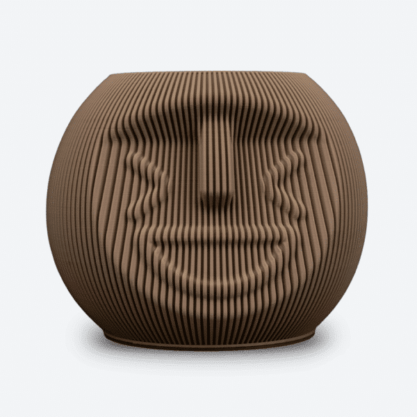 Filamento STLFLIX 1kg PLA Cor: Café com Leite Matte