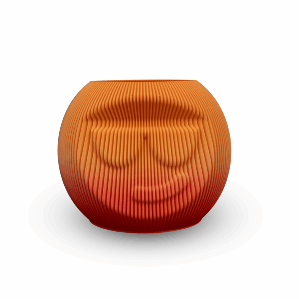 Filamento STLFLIX 1kg PLA Gradiente Vermelho e Amarelo Matte