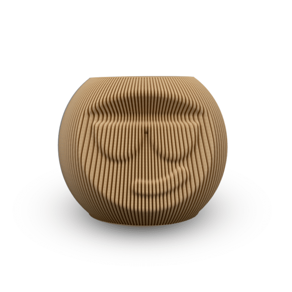 Filamento STLFLIX 1kg PLA Cor: Marrom Claro Matte