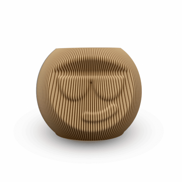 Filamento STLFLIX 1kg PLA Cor: Marrom Claro Matte